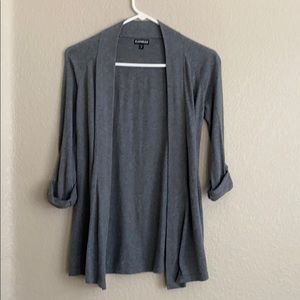 Grey cardigan
